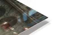 Entering mosque HD Metal print
