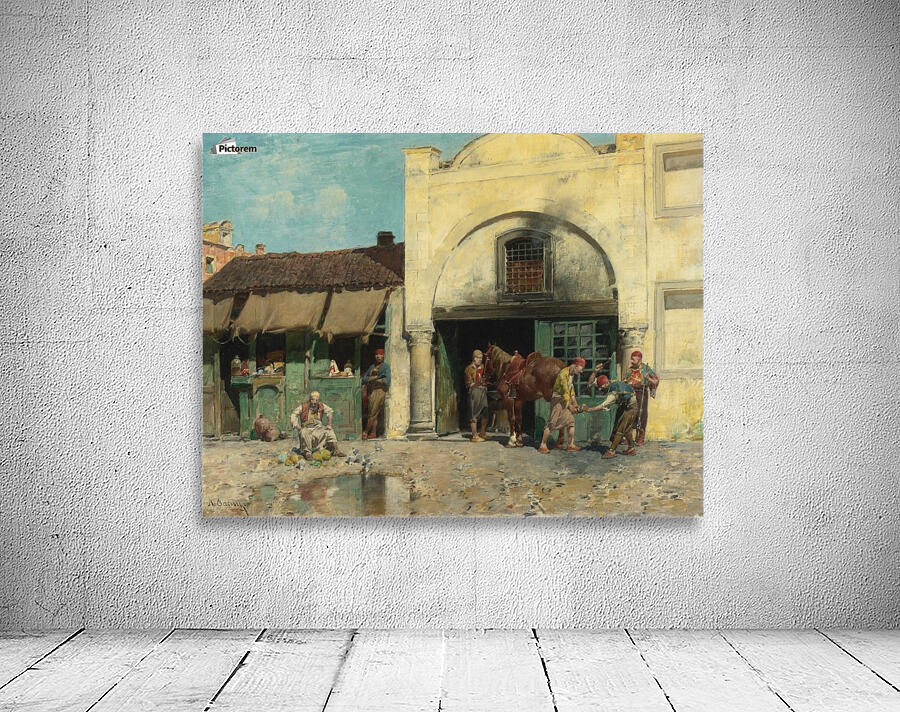 Oriental market Wall Preview