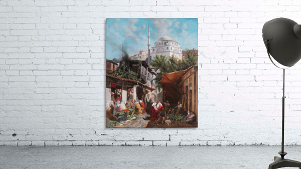 Mercato orientale Wall Preview
