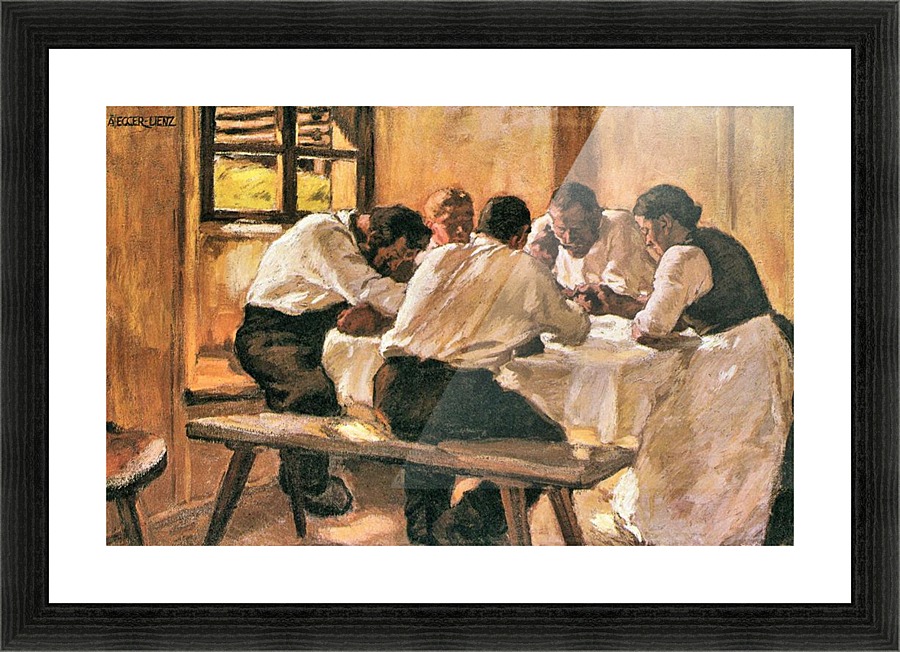 Lunch Picture Frame print
