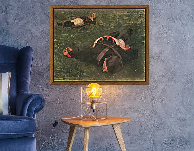 Dead Frenchmen by Albin Egger-Lienz