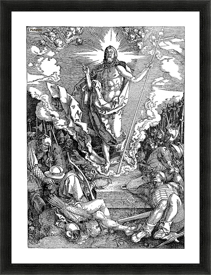 Ressurection Picture Frame print