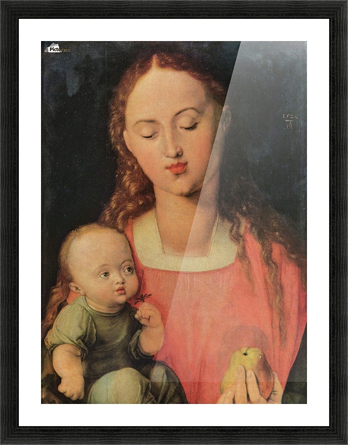 Maria with child Picture Frame print