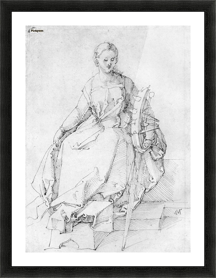 St. Catherine Picture Frame print