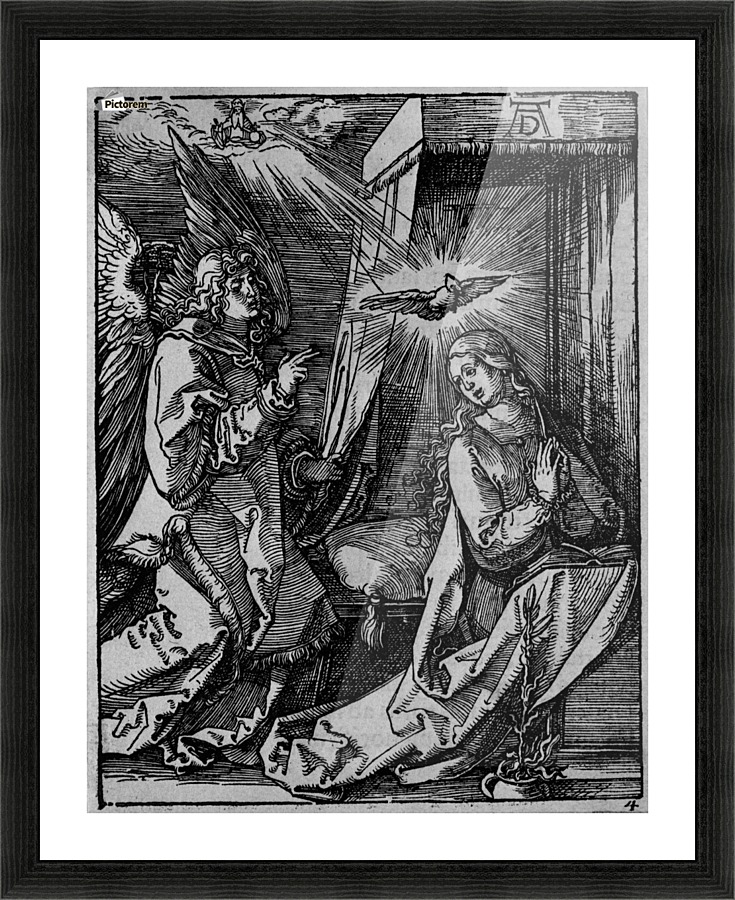Annunciation II Picture Frame print