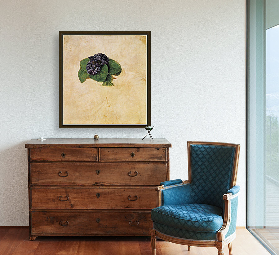 Violet Bouquet Reproduction