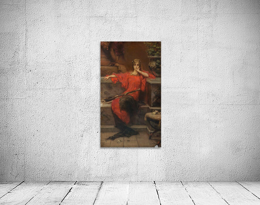Lady in red Wall Preview