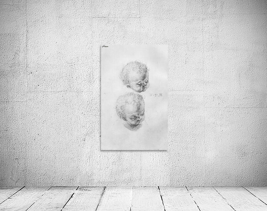 Study sheets with children heads Wall Preview