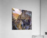 Landscape with cliffs Acrylic Print