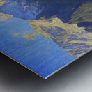 Landscape with cows Metal print