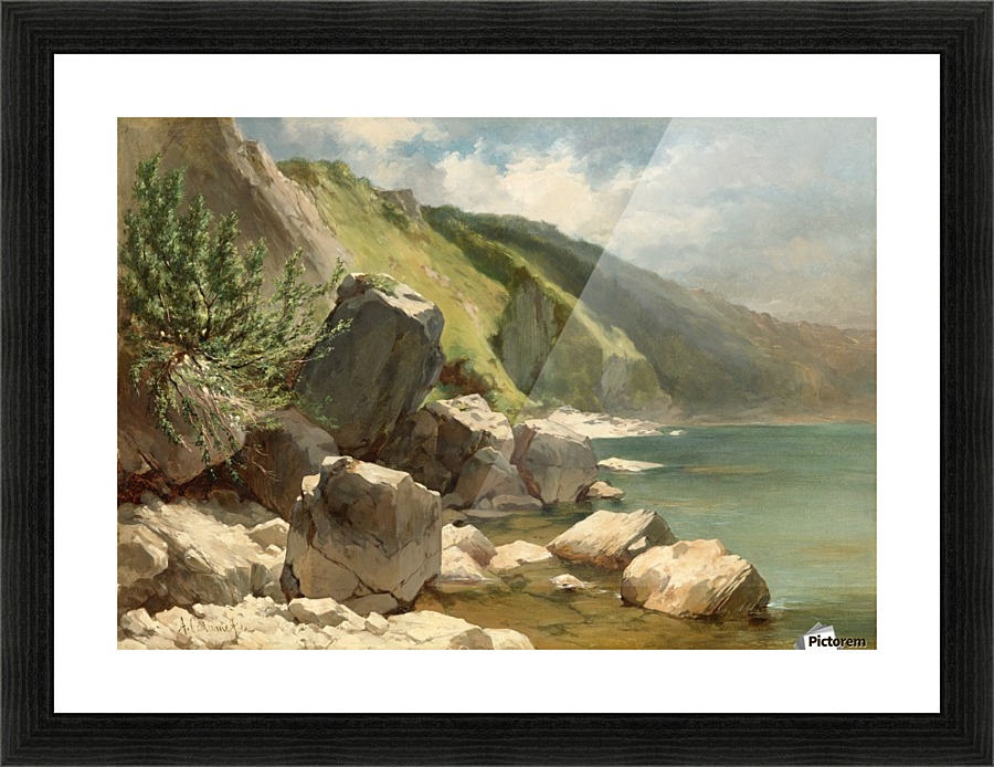 Felsen Picture Frame print