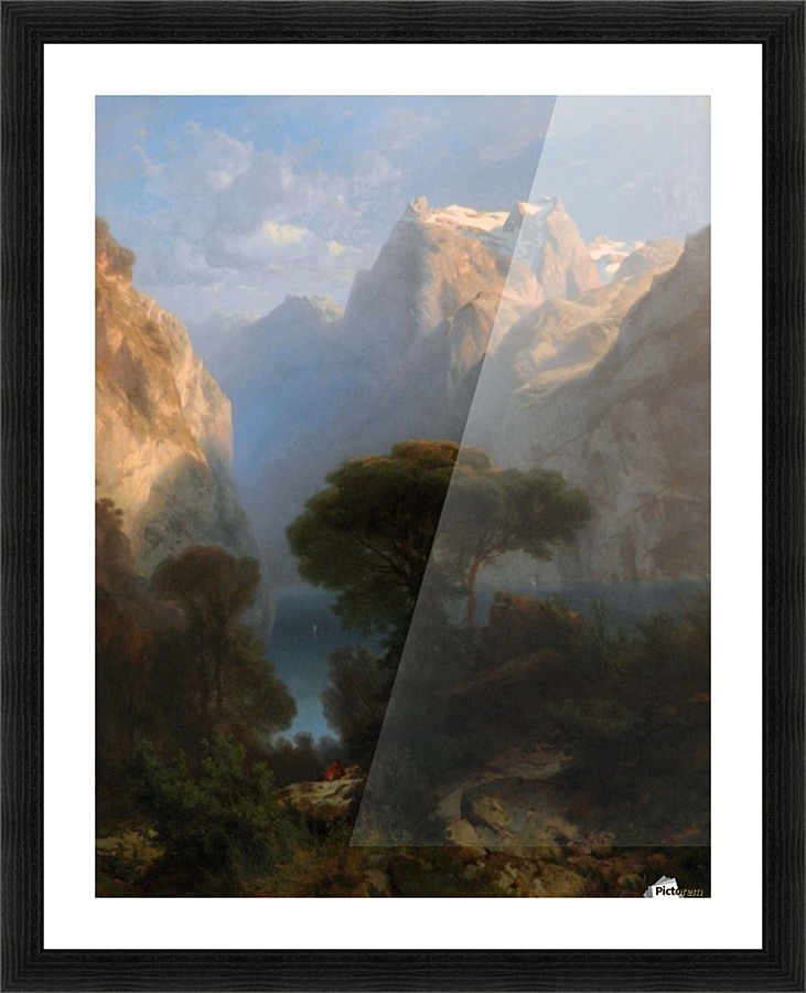 Vierwaldstattersee Picture Frame print