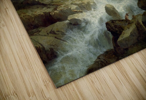 Mountains landscape Alexandre Calame puzzle