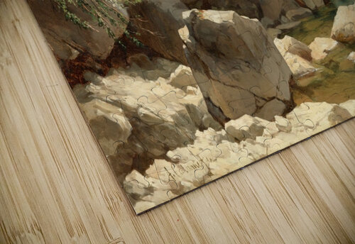 Felsen Alexandre Calame puzzle