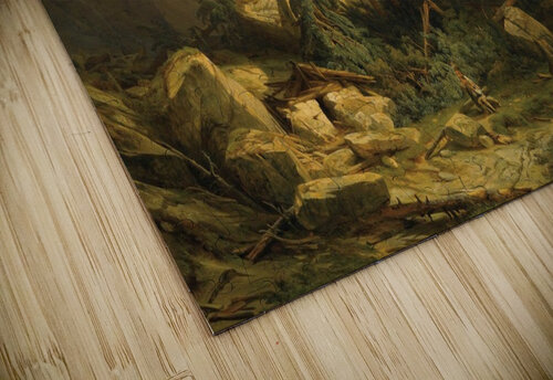 Landscape with fallen trees Alexandre Calame puzzle