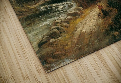 A river from the mountains Alexandre Calame puzzle