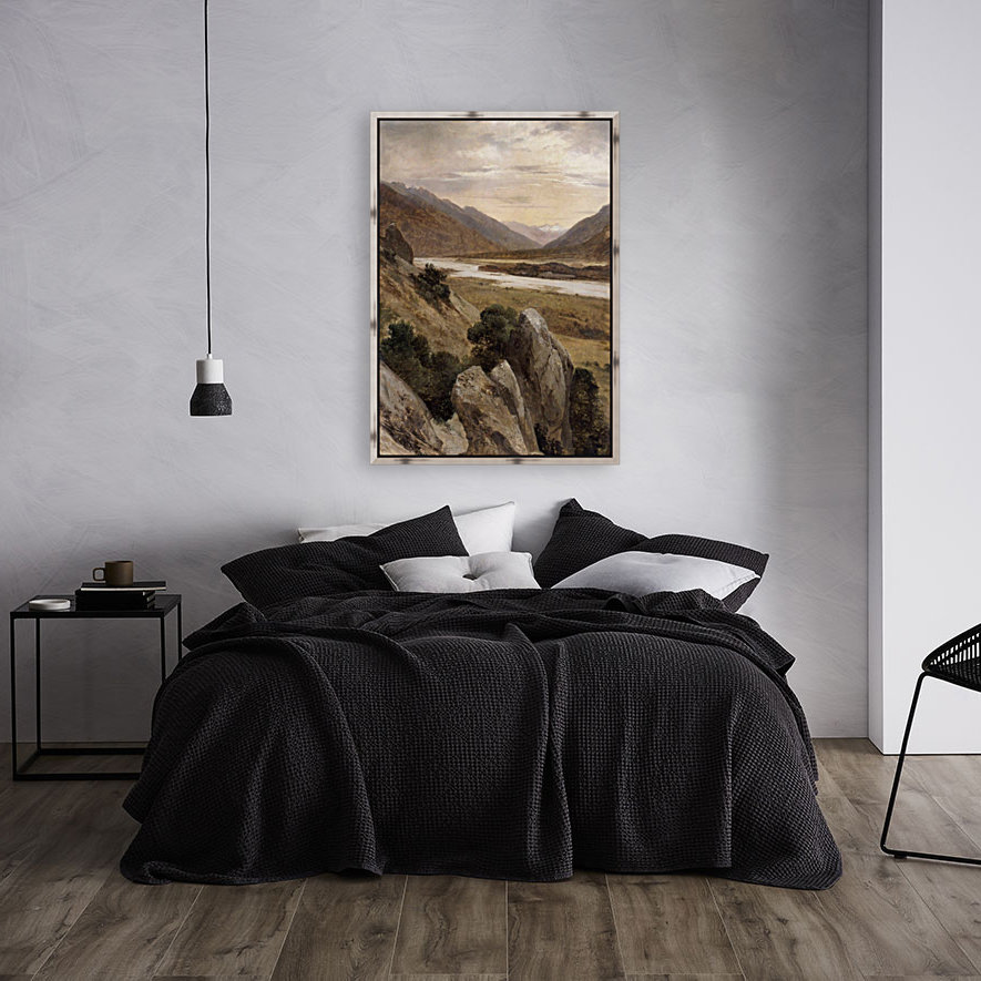 Mountainous Riverscape Reproduction