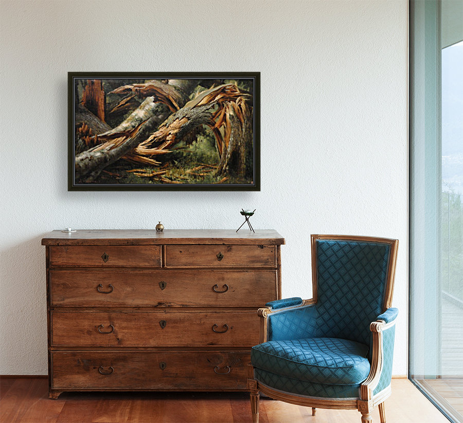 Fallen tree Reproduction
