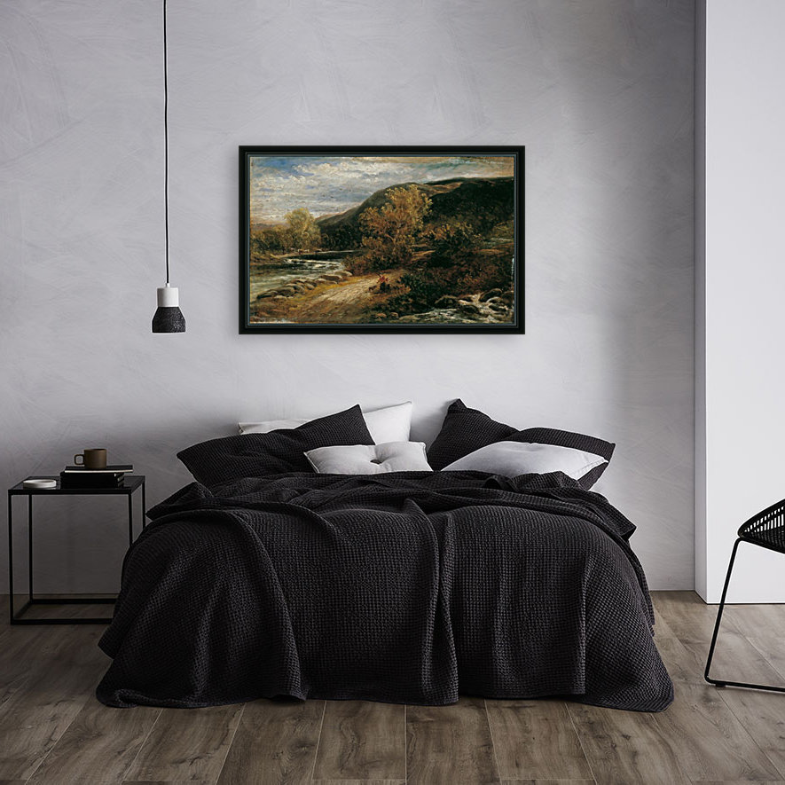 A river from the mountains Reproduction