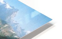 Lake between the cliffs HD Metal print