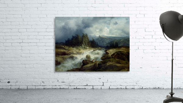 Mountains landscape Wall Preview
