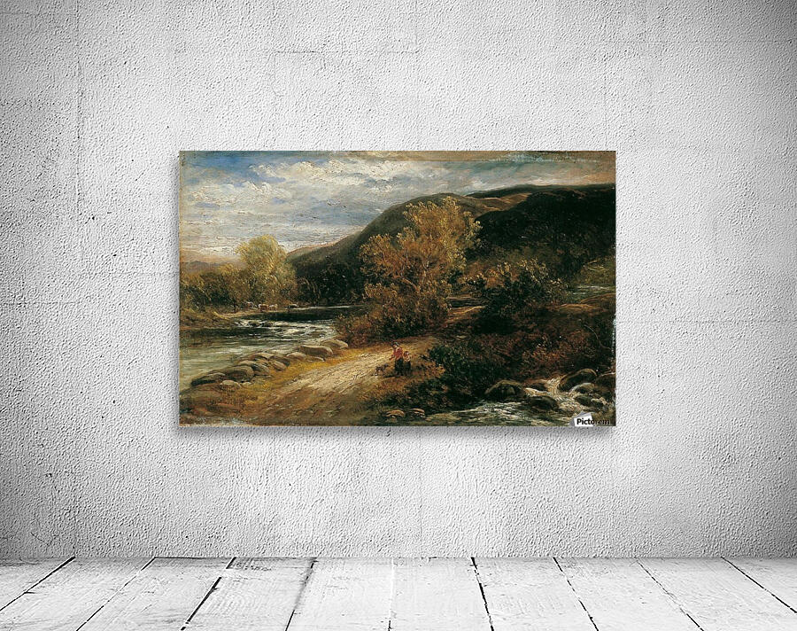 A river from the mountains Wall Preview