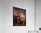 The gaming table Acrylic Print