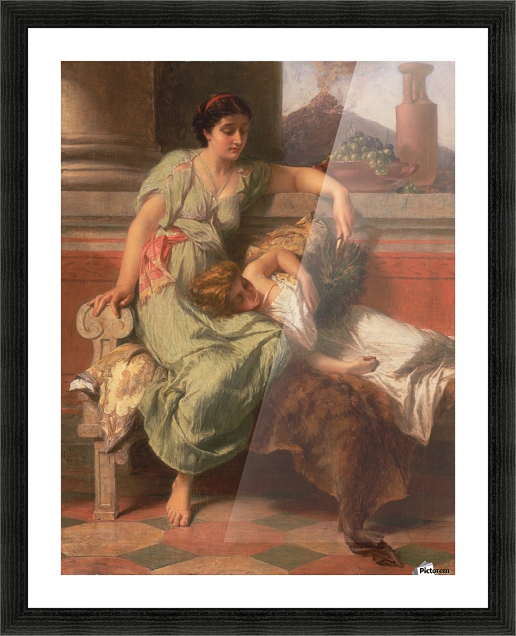 Pompeii Picture Frame print