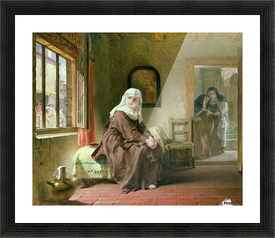 Thoughts Picture Frame print