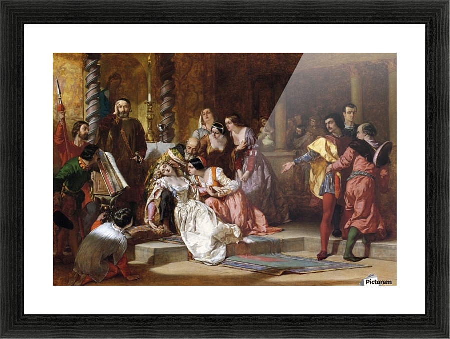 Much Ado About Nothing Picture Frame print