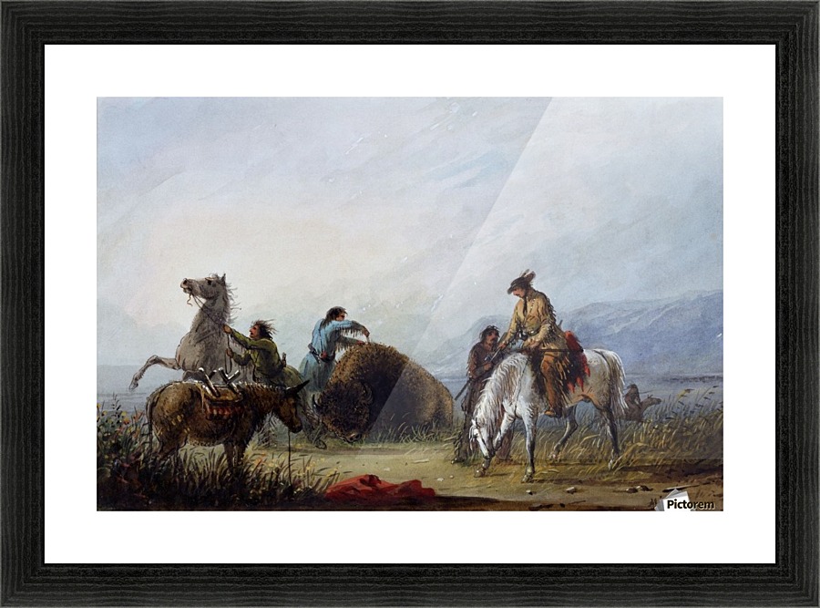 Taking the Hump Rib Picture Frame print