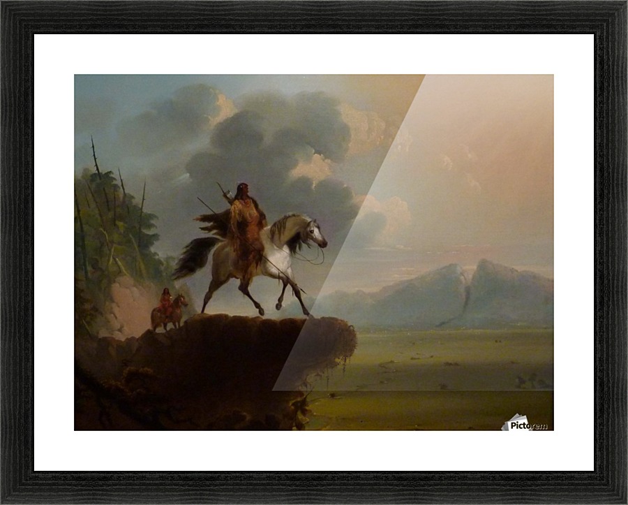 Wild West Picture Frame print