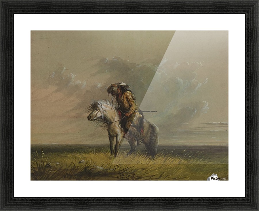 Lost greenhorn Picture Frame print
