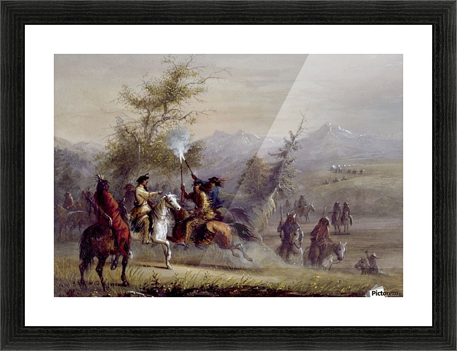 The Greeting Picture Frame print