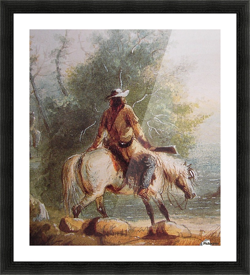 Hunter Picture Frame print