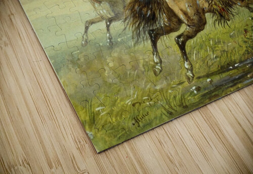 Dodging an Arrow Alfred Jacob Miller puzzle