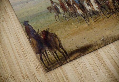 Caravan en Route Alfred Jacob Miller puzzle