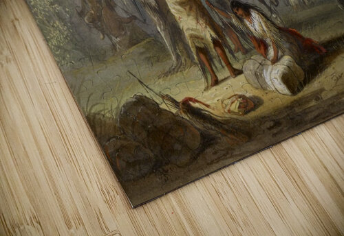 An Indian Camp Alfred Jacob Miller puzzle