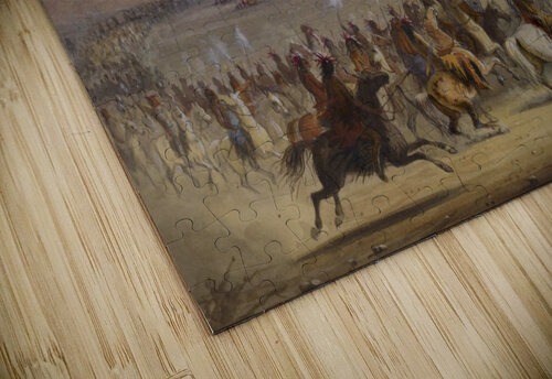 Cavalcade Alfred Jacob Miller puzzle