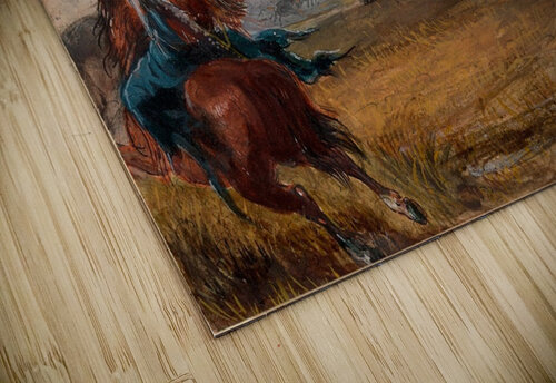 Wounded Buffalo Alfred Jacob Miller puzzle