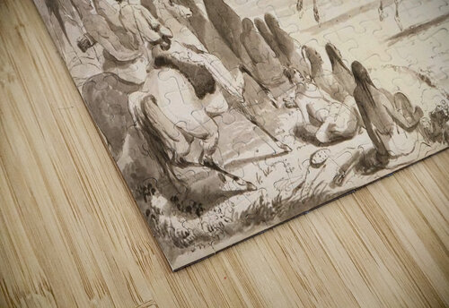 Indian Race Alfred Jacob Miller puzzle