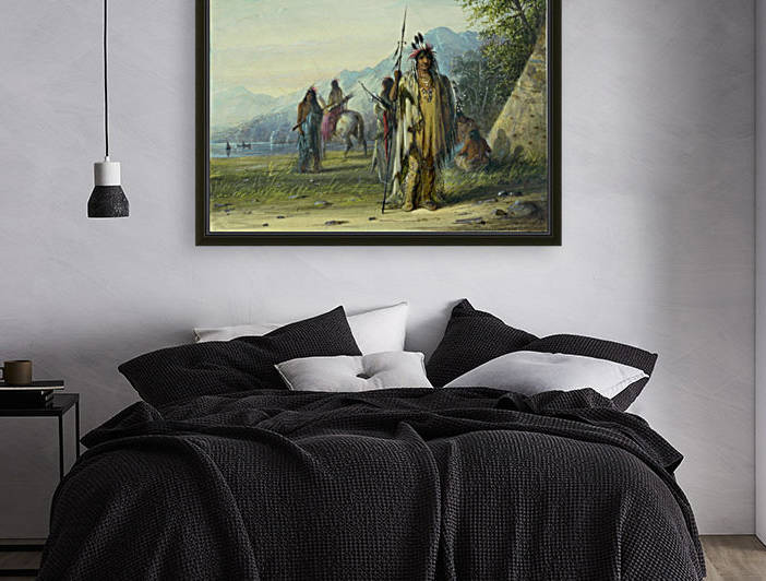 Snake Indian Camp Reproduction