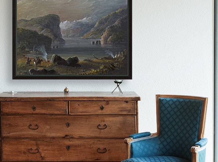 Lake Scene Reproduction
