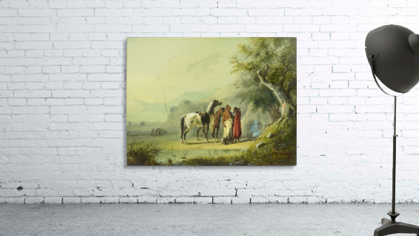 Camp Scene Wall Preview