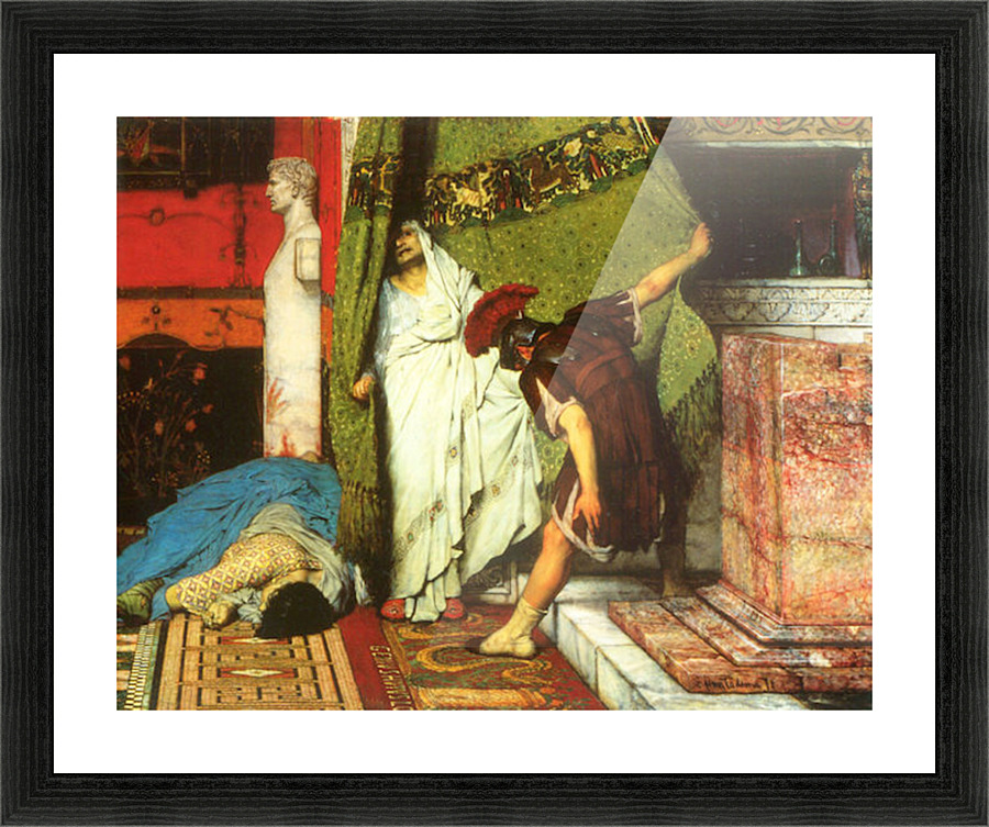 A Roman conqueror detail 2 Picture Frame print