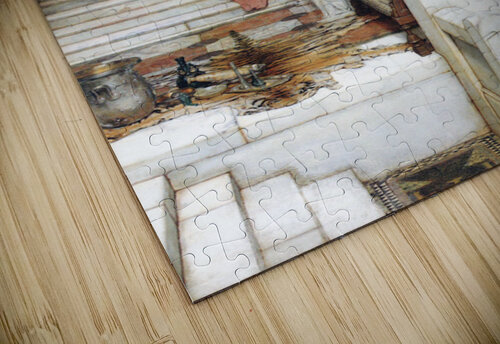 After the Audience Alma-Tadema puzzle