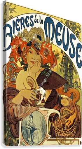 Bbieres De La Muse Canvas Print