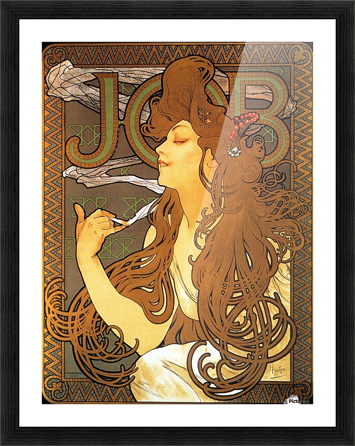 Job 1896 Picture Frame print