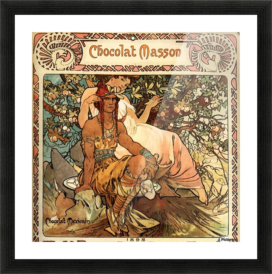 Chocolat Masson Picture Frame print