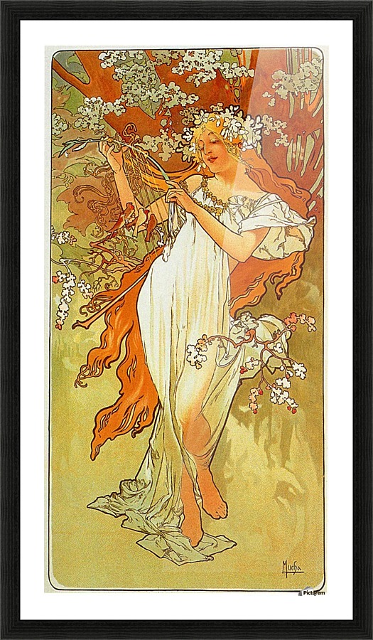 Spring, 1896 Picture Frame print